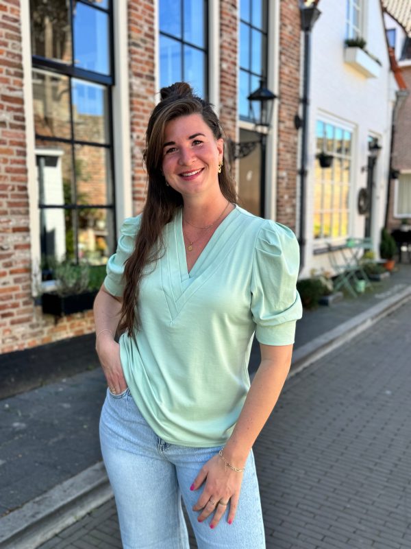 Shirtje Eef mingroen - Afbeelding 2