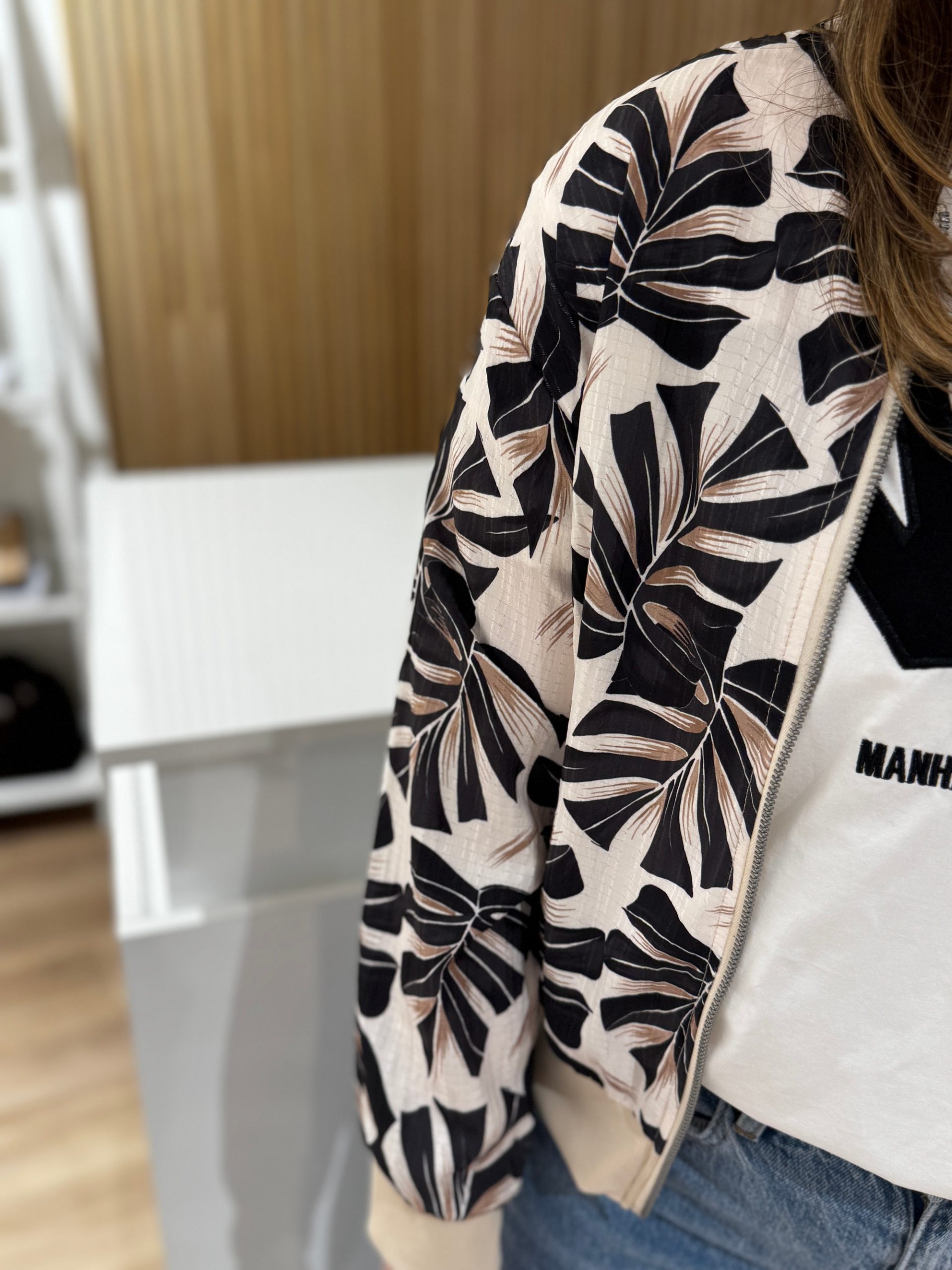 Bomberjasje leaf zwart - Afbeelding 5