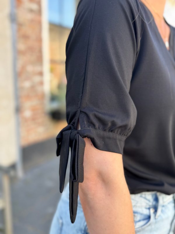 Shirtje Loraine zwart - Afbeelding 3
