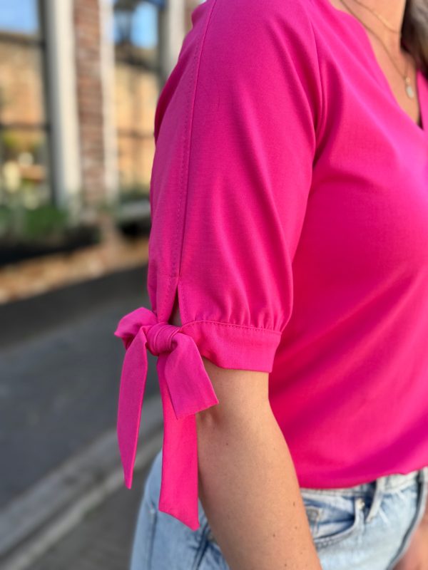 Shirtje Loraine roze - Afbeelding 3