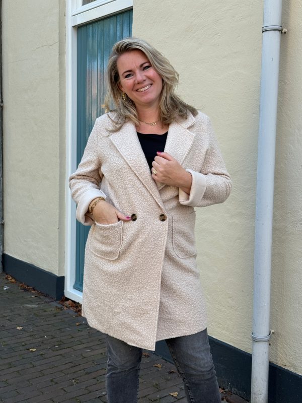 Jas Noortje beige - Afbeelding 2