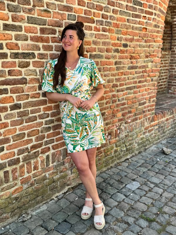 Jurkje Angela tropical groen - Afbeelding 5