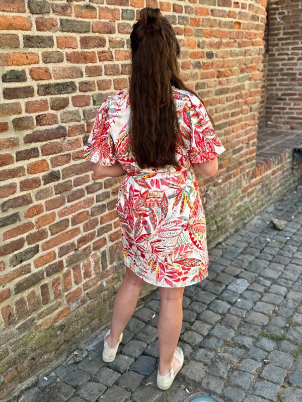 Jurkje Angela tropical rood - Afbeelding 3