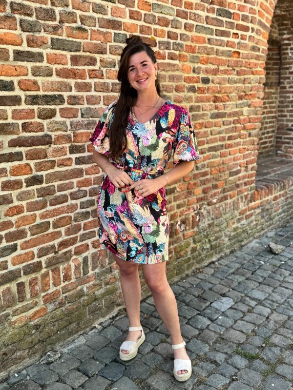 Jurkje Angela papagayo zwart