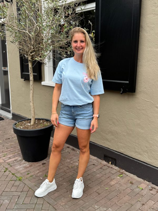 Shirtje Gin blauw - Afbeelding 4