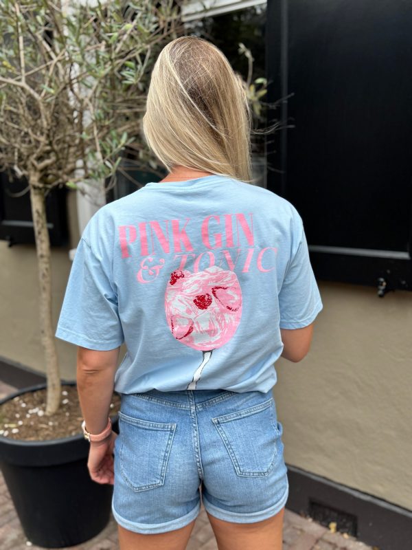 Shirtje Gin blauw