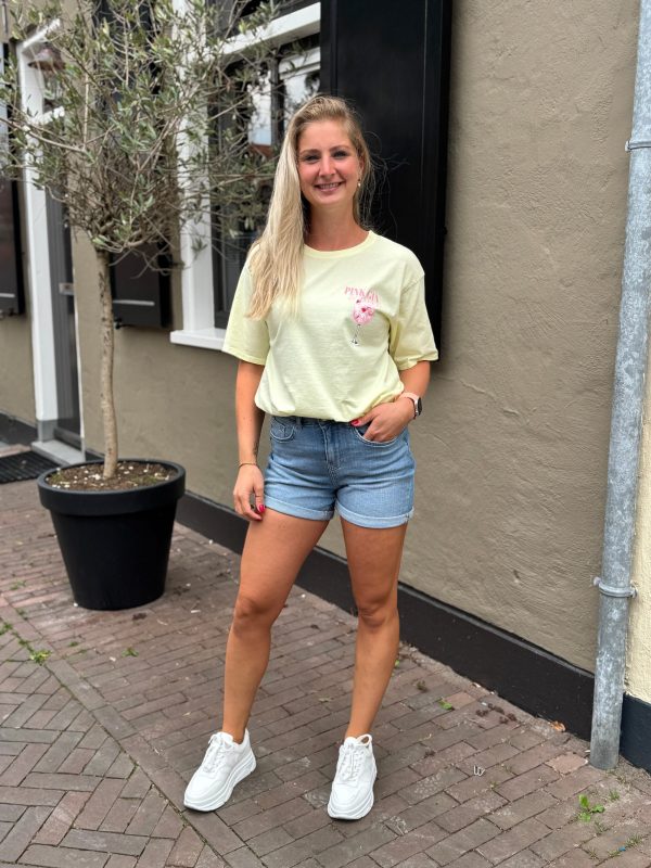 Shirtje Gin geel