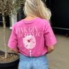 Shirtje Gin donker roze - Afbeelding 3