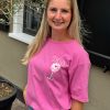 Shirtje Gin donker roze - Afbeelding 4