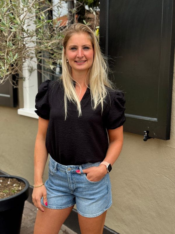 Top Jolijn zwart