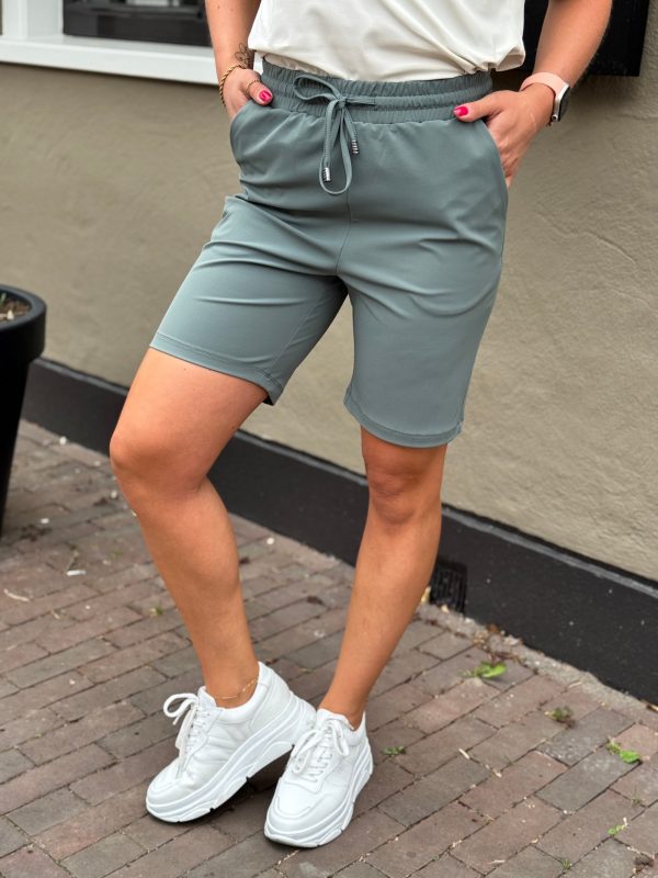 Short travelstof balsam green - Afbeelding 7