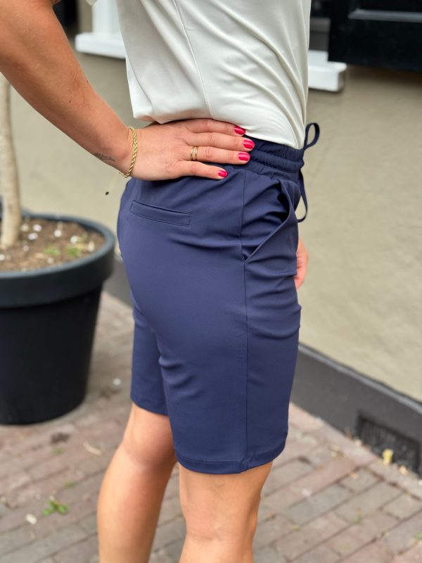 Short travelstof navy - Afbeelding 3