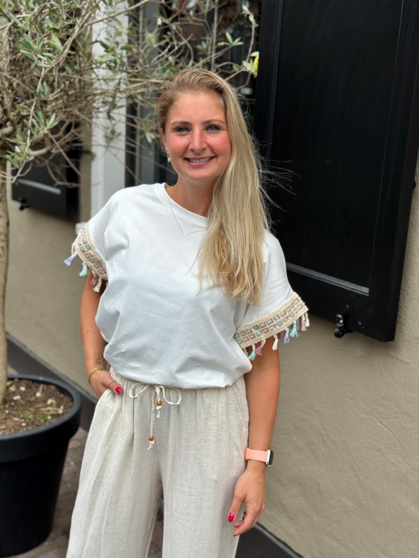 Shirtje Evi bohemian - Afbeelding 3