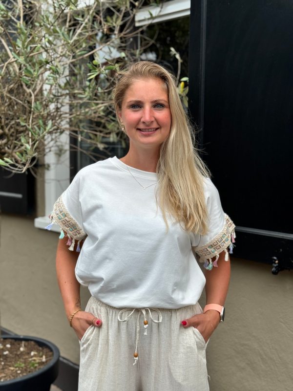 Shirtje Evi bohemian - Afbeelding 4