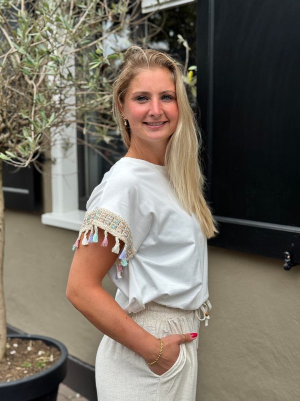 Shirtje Evi bohemian - Afbeelding 2