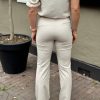 Flared broek Lois beige - Afbeelding 4