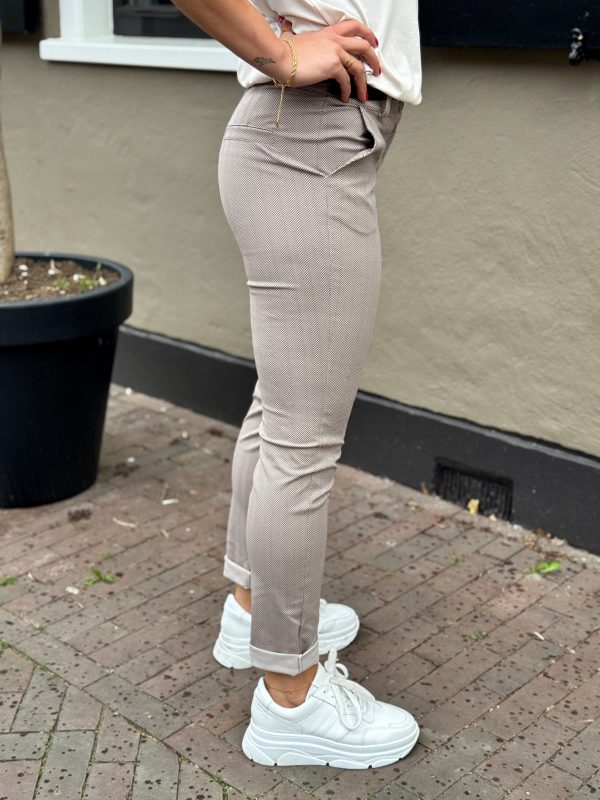 Broek Cindy taupe - Afbeelding 2