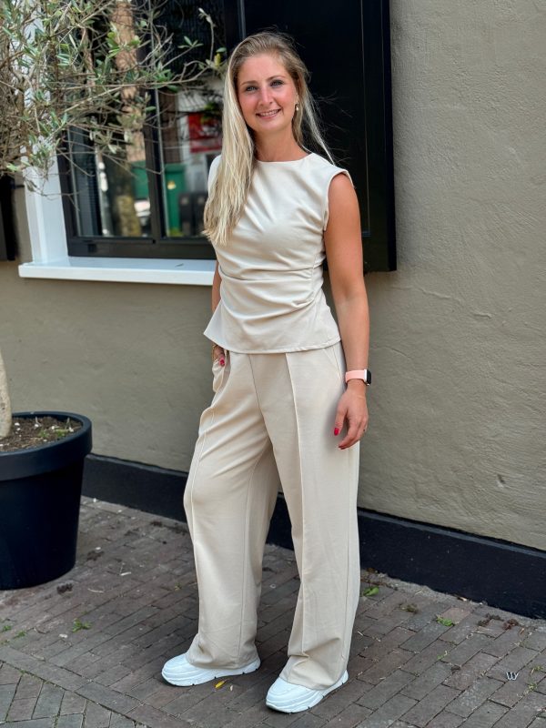 Top Georgina beige - Afbeelding 5