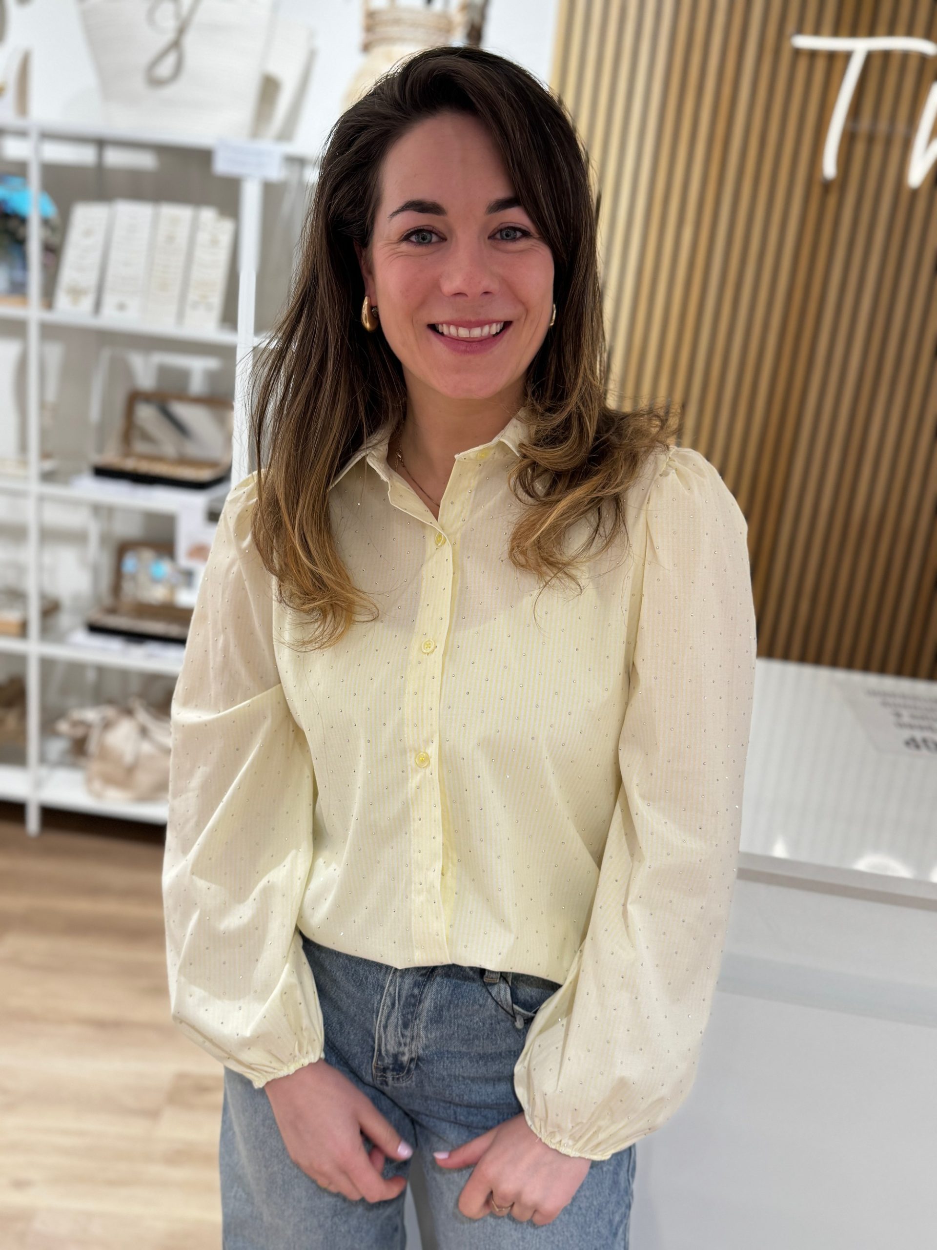 Blouse Bibi geel - Afbeelding 5