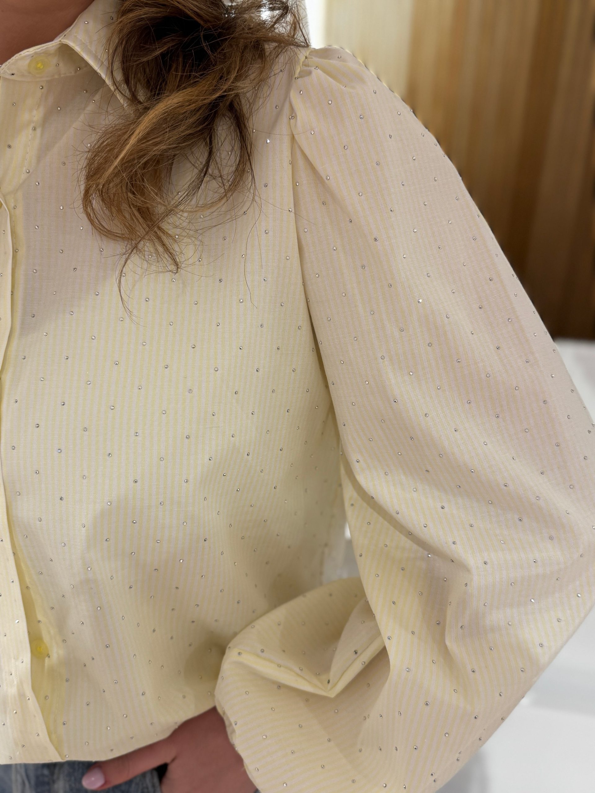 Blouse Bibi geel - Afbeelding 2