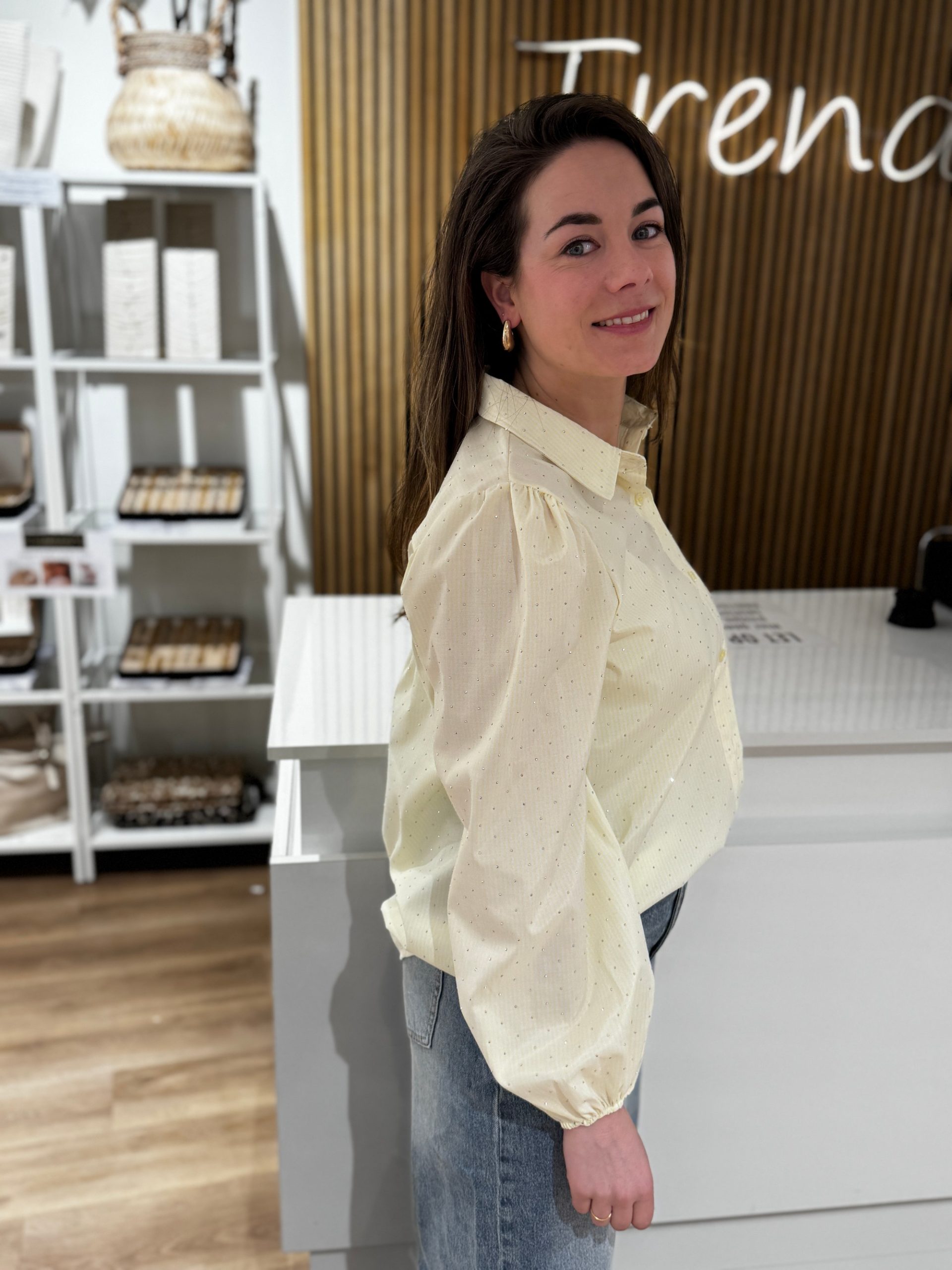 Blouse Bibi geel - Afbeelding 3