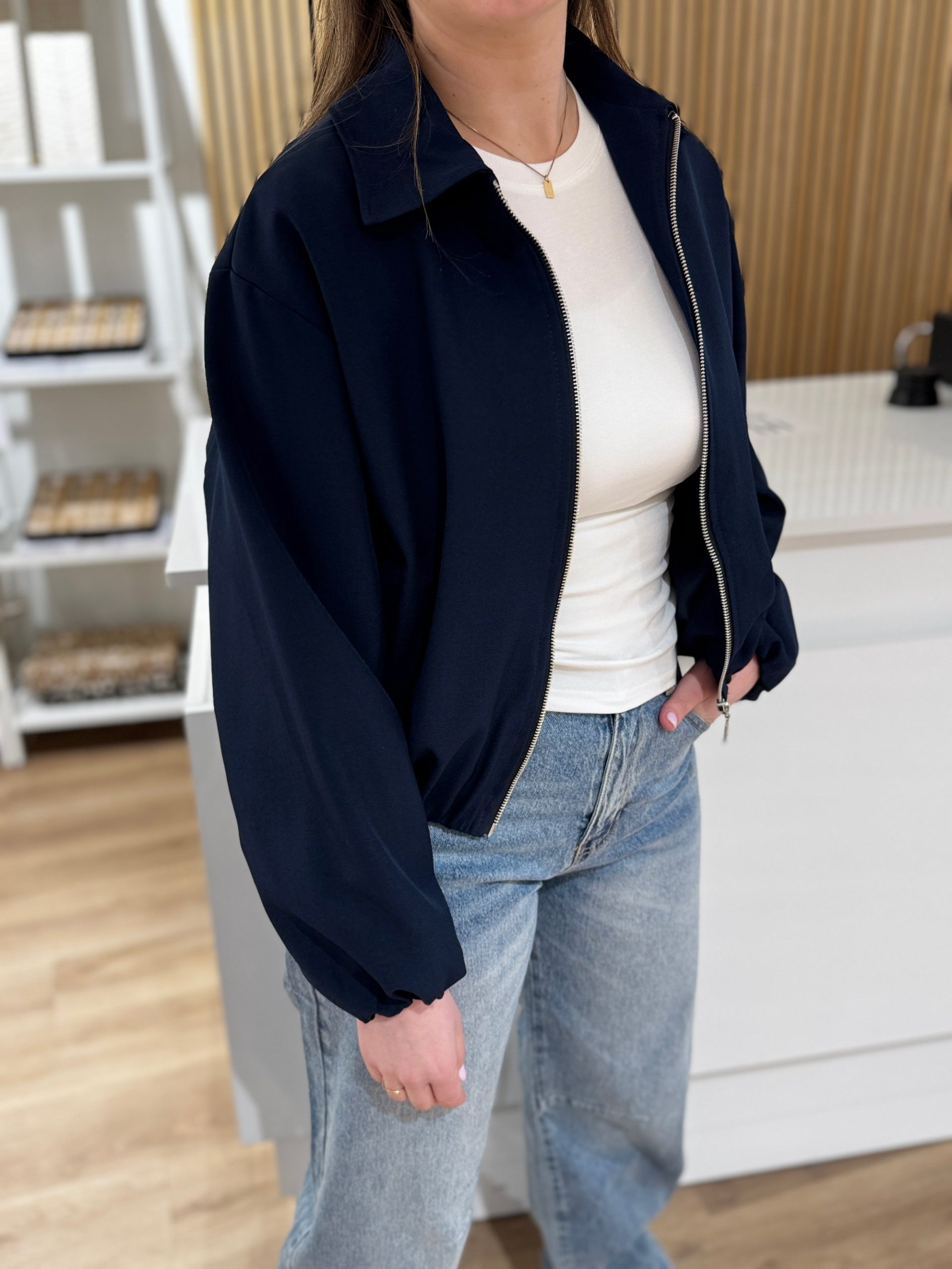 Jasje Mette navy - Afbeelding 3