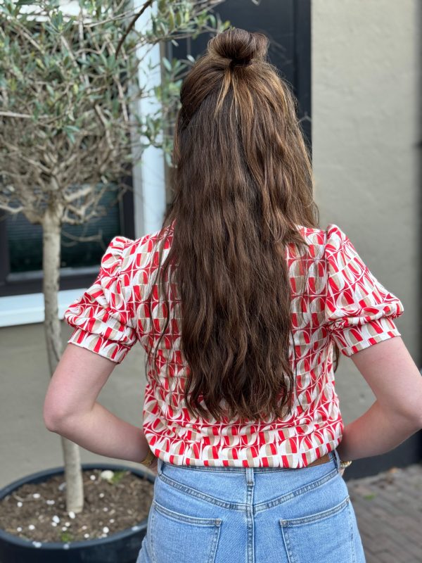Top Brechje rood - Afbeelding 5