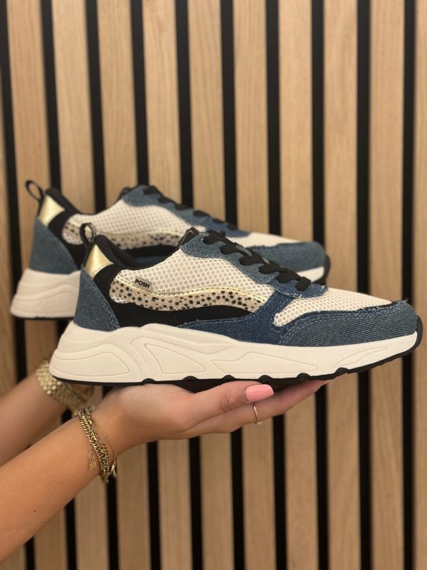 Sneakers light denim - Afbeelding 2
