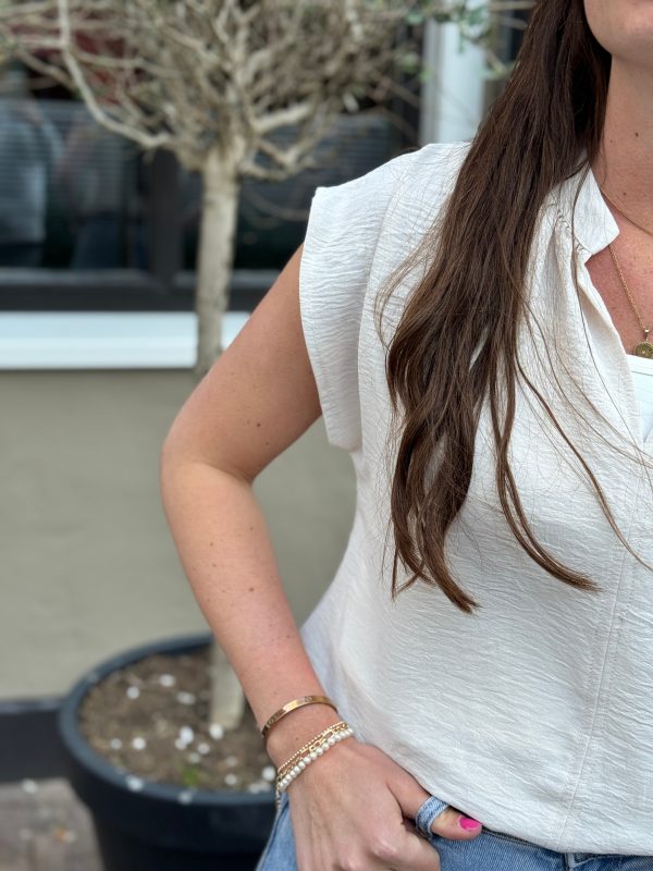 Top Bodine beige - Afbeelding 3