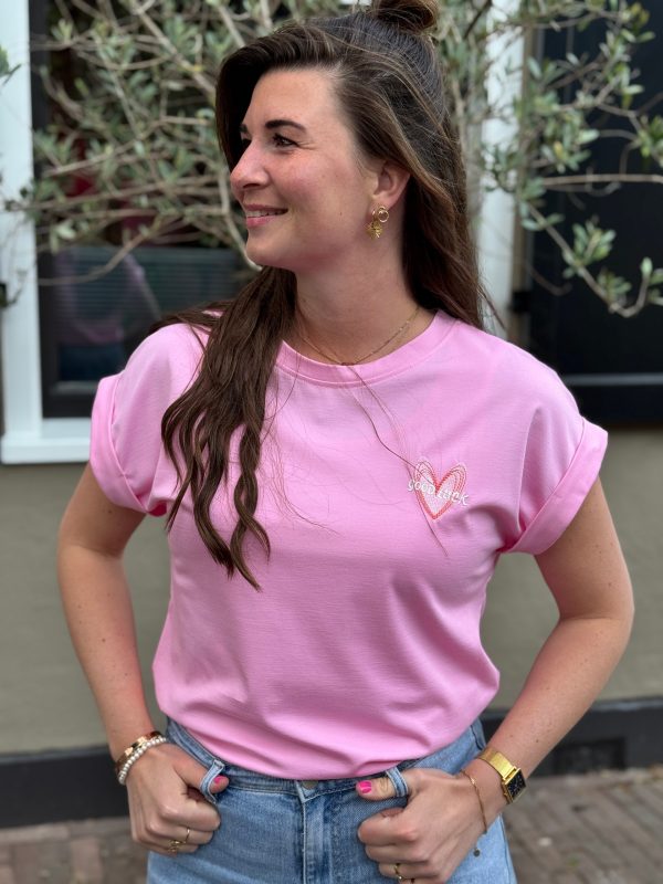 Shirtje Josje roze - Afbeelding 3