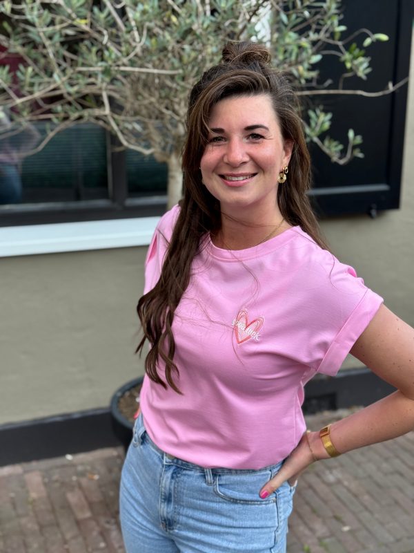 Shirtje Josje roze - Afbeelding 2