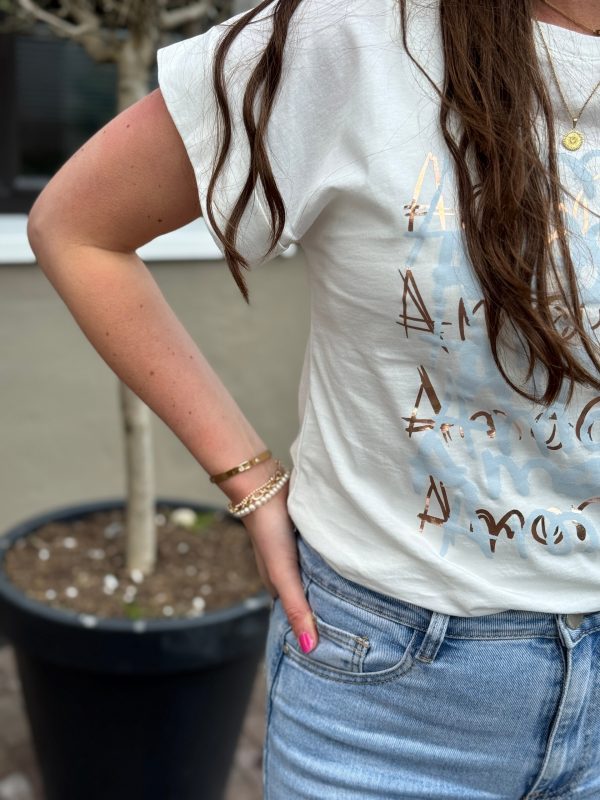 Shirtje Amore blauw - Afbeelding 3