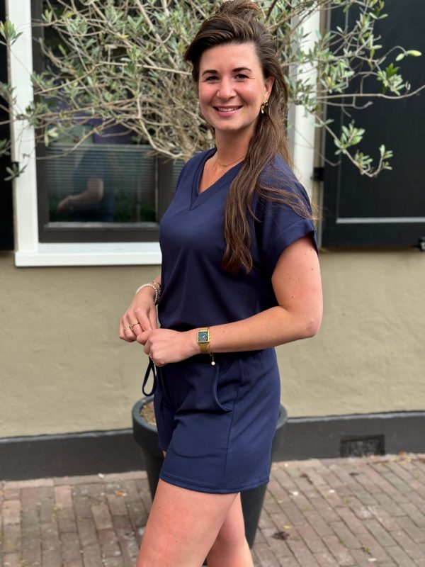 Jog setje navy - Afbeelding 3