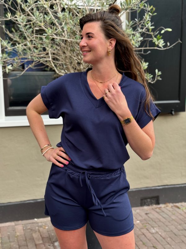 Jog setje navy - Afbeelding 5