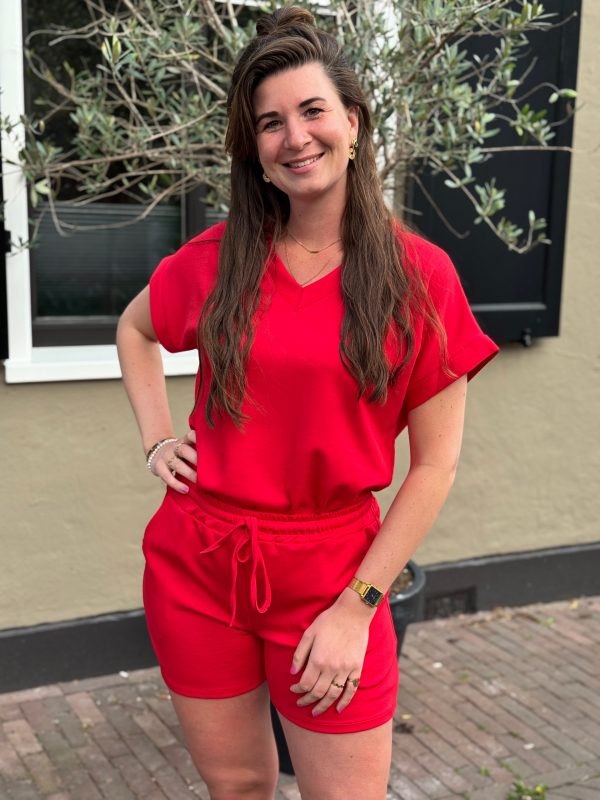 Jog setje rood