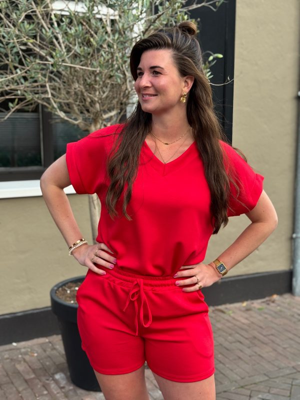 Jog setje rood - Afbeelding 3