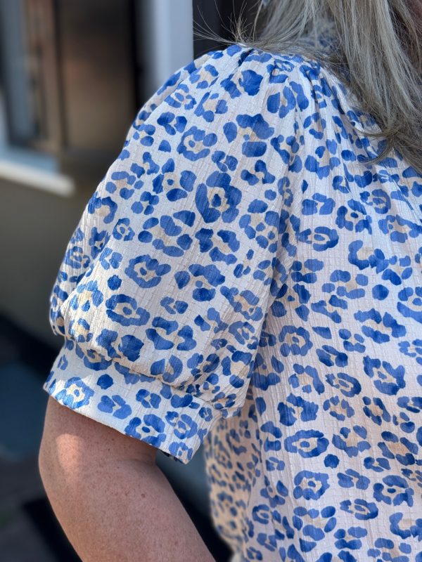 Top Elisa blauw - Afbeelding 3