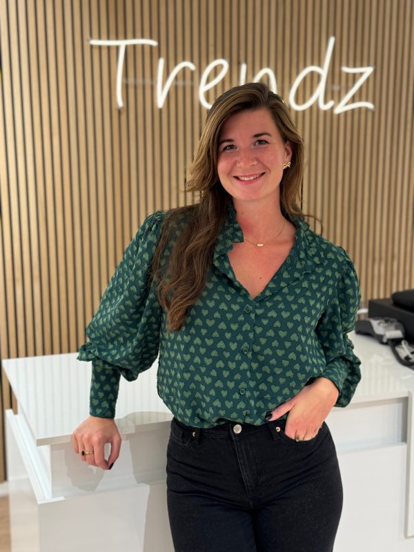 Blouse Lieve groen - Afbeelding 2