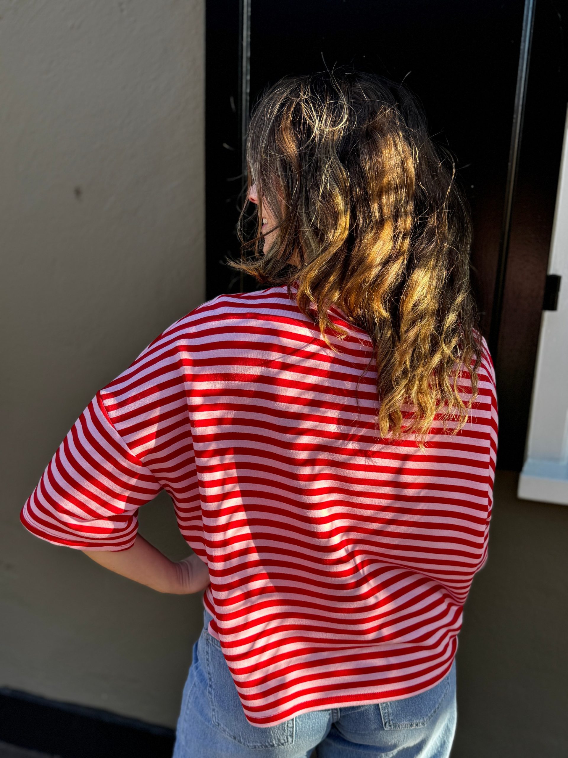 Shirt Tess roze/rood - Afbeelding 4