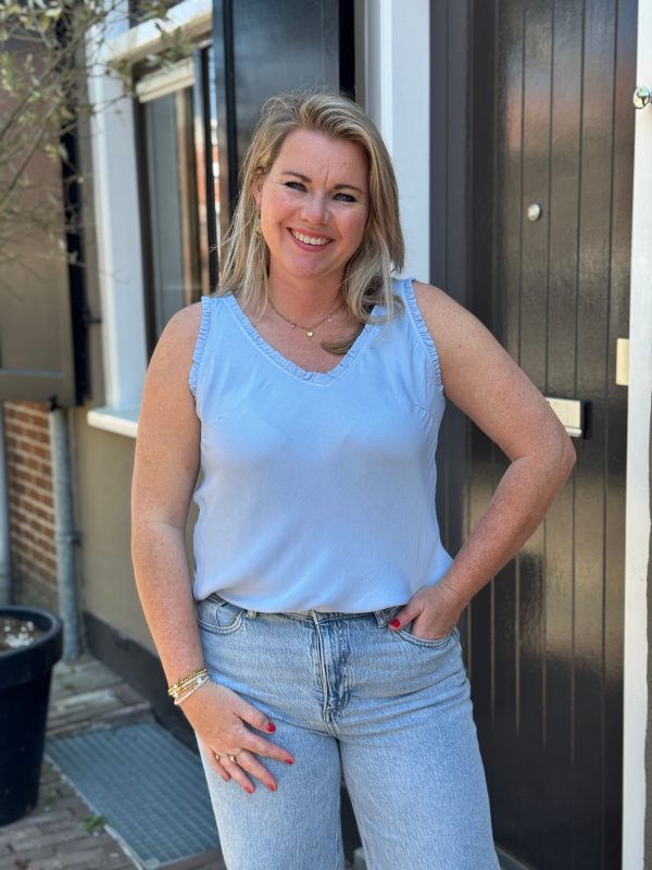 Top Nena lichtblauw