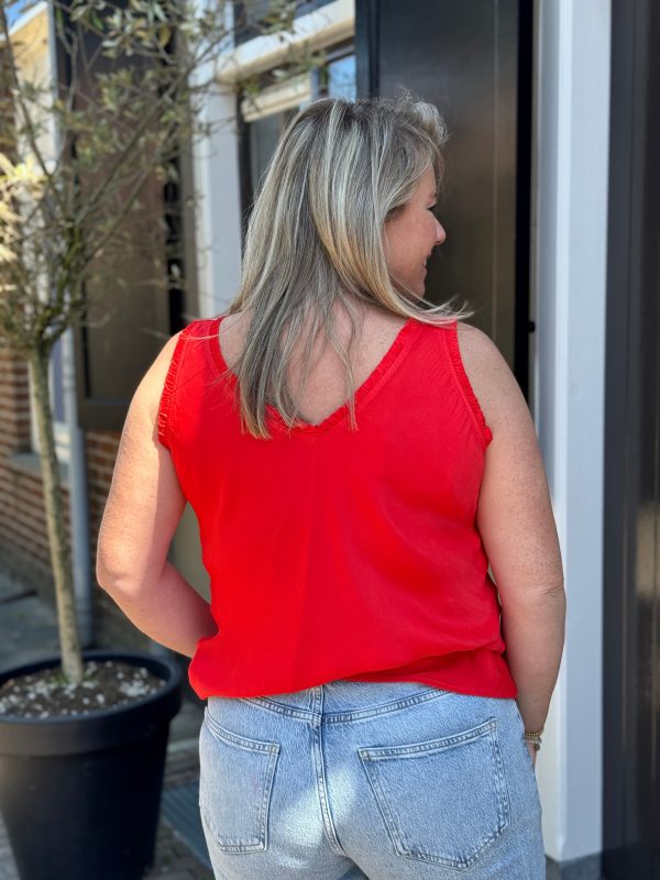 Top Nena rood - Afbeelding 4