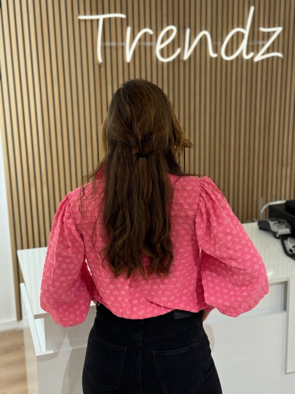 Blouse Lieve roze - Afbeelding 4