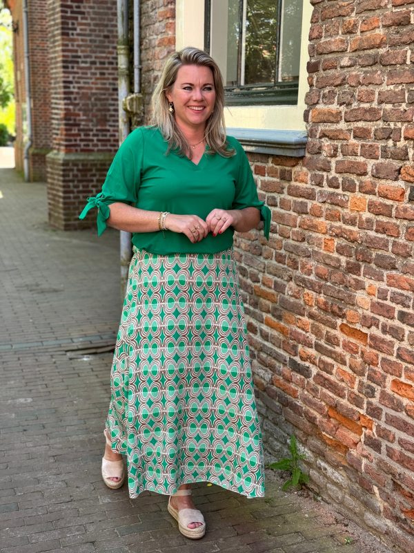 Shirtje Loraine groen - Afbeelding 4