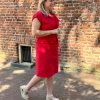 Jurkje Rebecca rood - Afbeelding 2