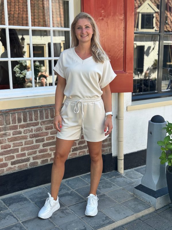 Jog setje beige - Afbeelding 4