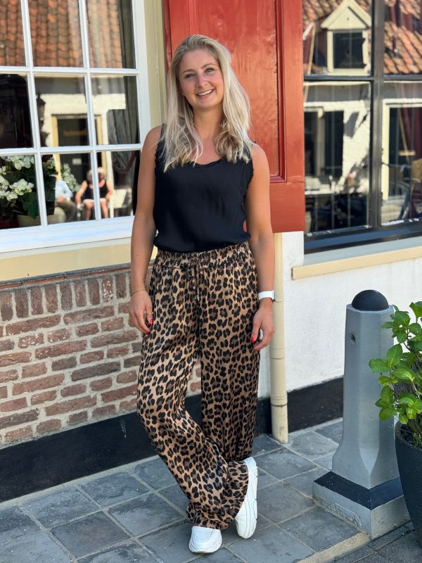 Broek panterprint