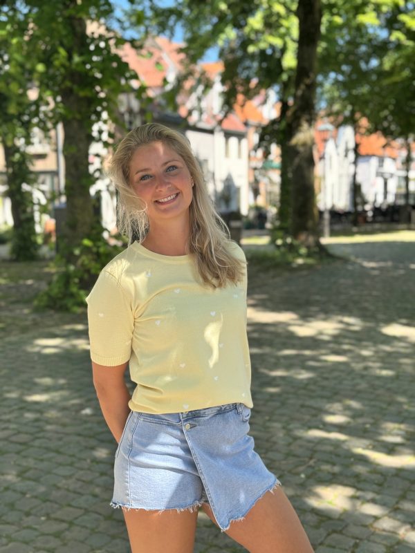 Truitje hearts geel - Afbeelding 2