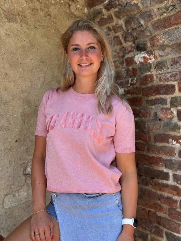 Shirtje LA roze