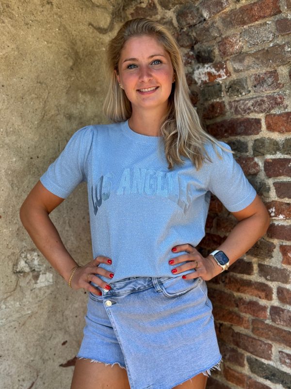 Shirtje LA blauw