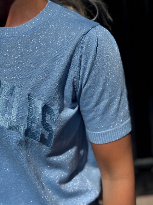 Shirtje LA blauw - Afbeelding 4